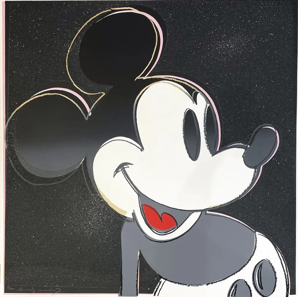 丝网印刷 Warhol - Mickey Mouse (FS II.265)