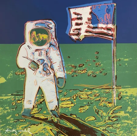 胶版印刷 Warhol - Moonwalk
