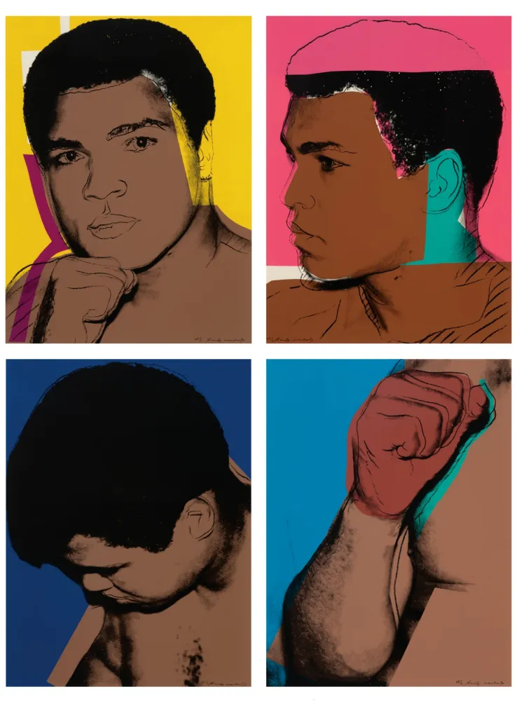 丝网印刷 Warhol - Muhammad Ali Complete Portfolio 