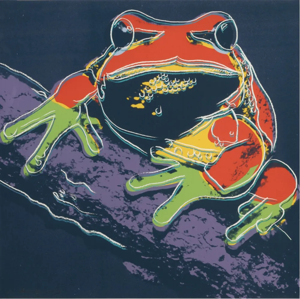 丝网印刷 Warhol - Pine Barrens Tree Frog