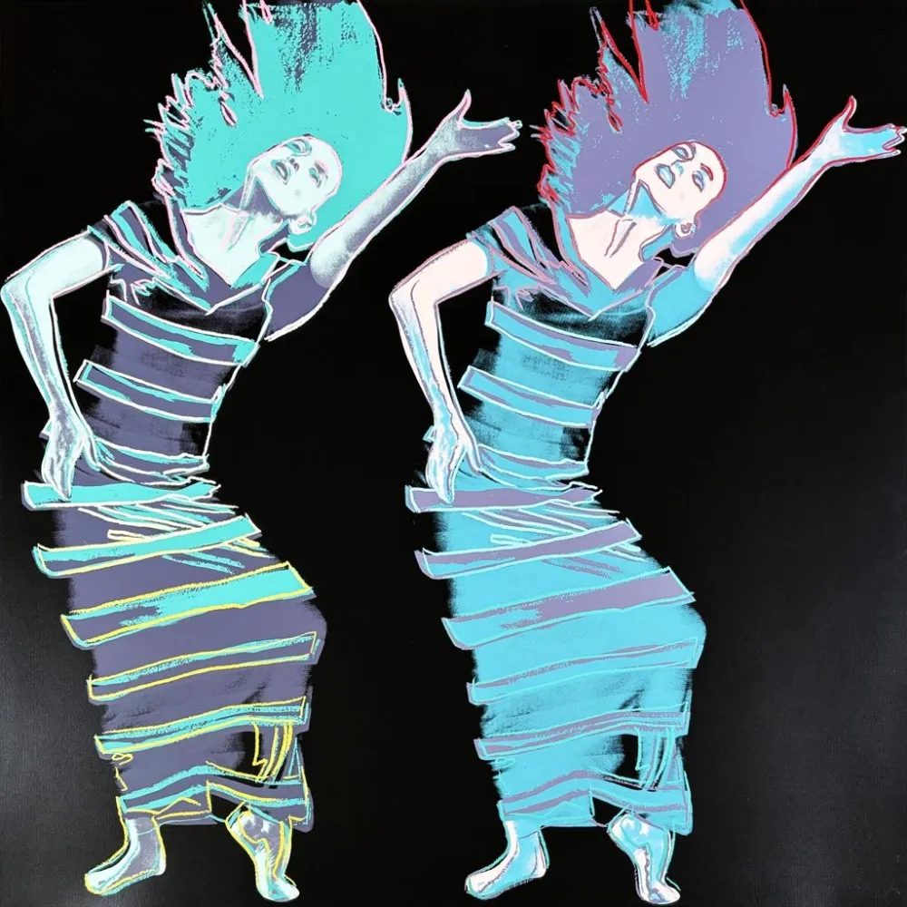 丝网印刷 Warhol - Satyric Festival Song, II.387 from Martha Graham