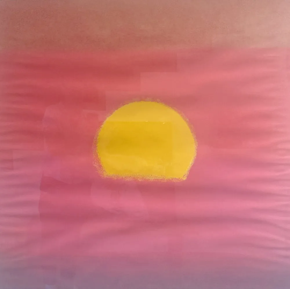 丝网印刷 Warhol - Sunset (Purple/Pink/Yellow)