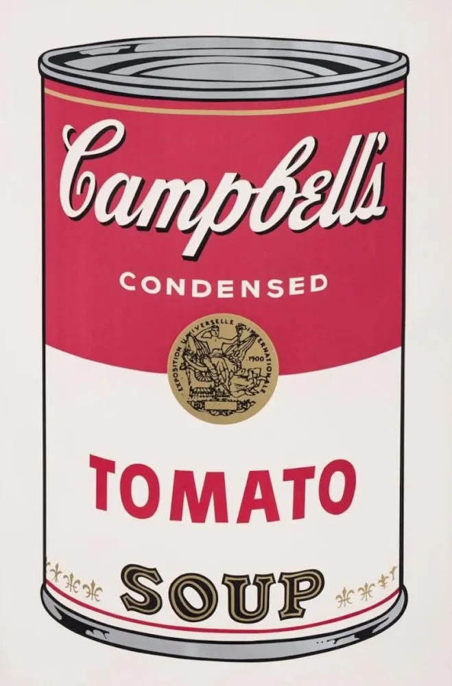 丝网印刷 Warhol - Tomato Soup, II.46 from Campbell's Soup I