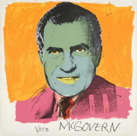 复数作品 Warhol - Vote McGovern