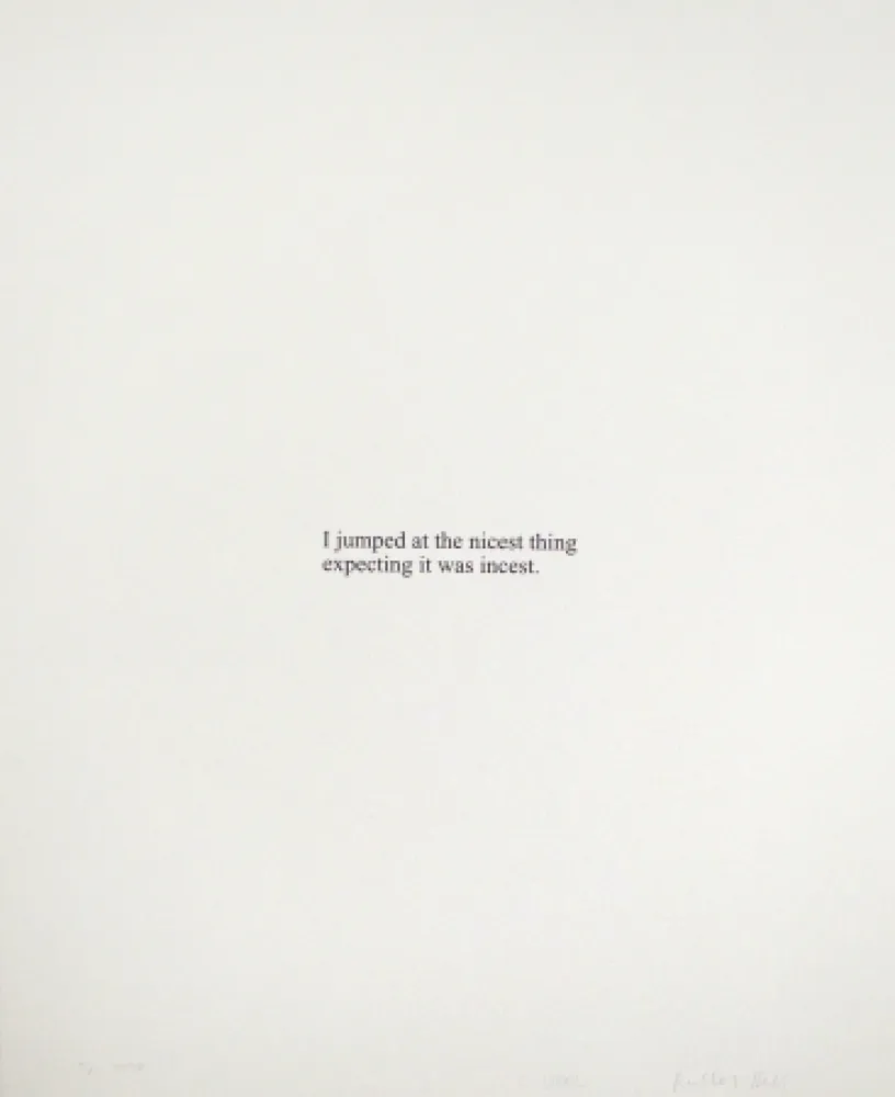 丝网印刷 Wool - I Jumped A