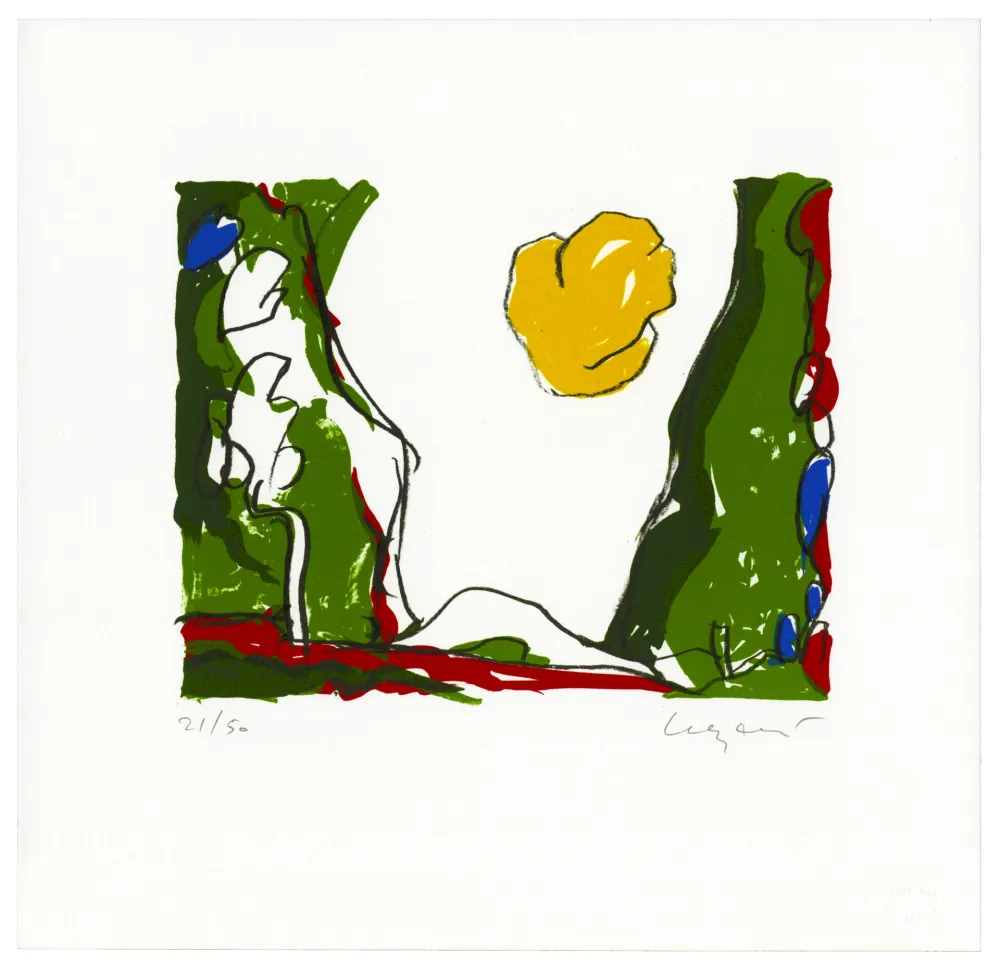 石版画 Wyckaert - Balades I.8