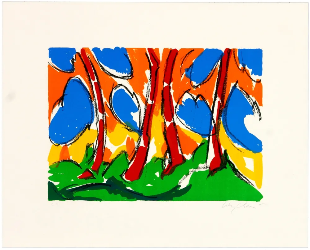 石版画 Wyckaert - Encre cinq et sept