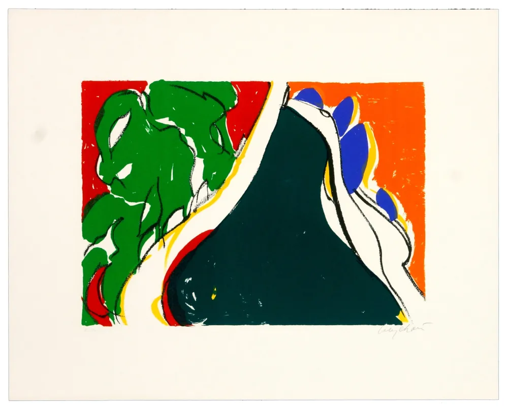 石版画 Wyckaert - Le portrait