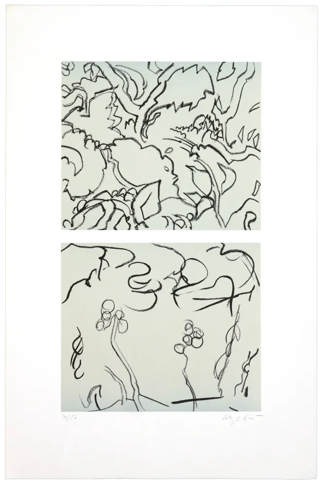 石版画 Wyckaert - Pour 