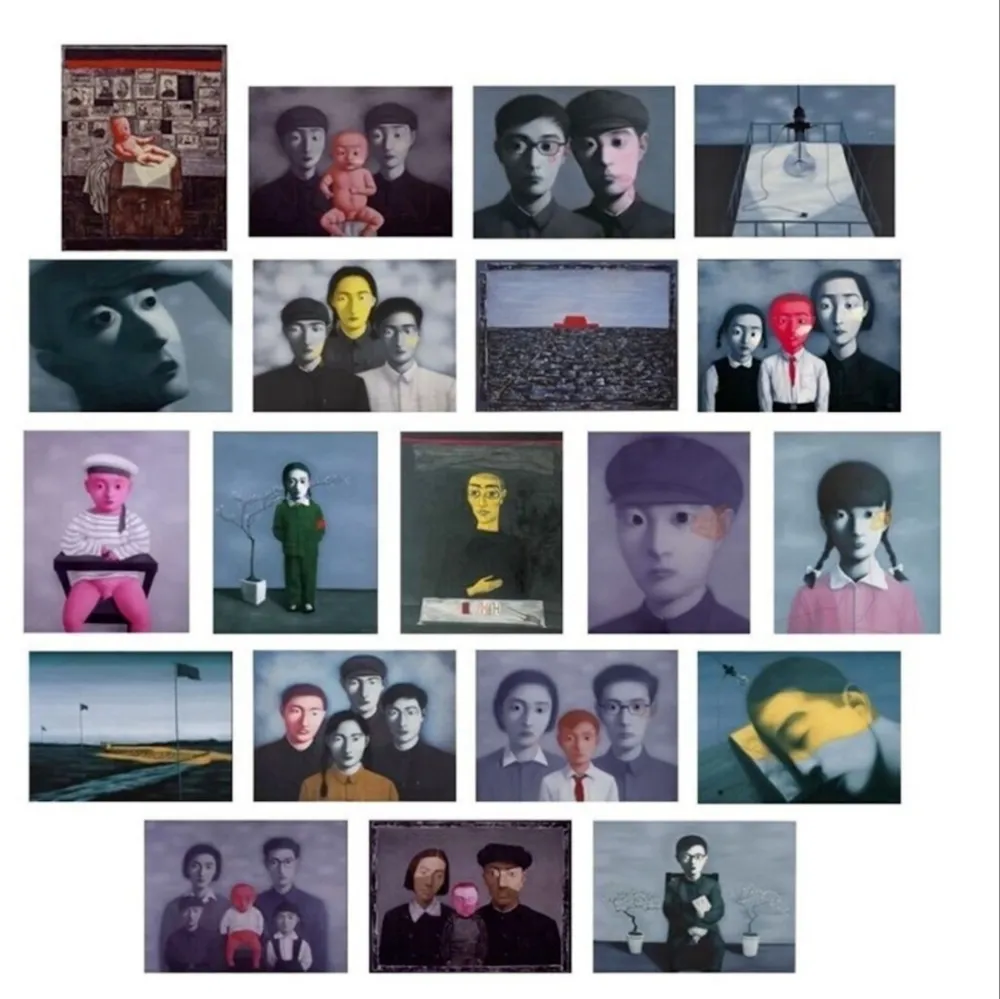 石版画 Xiaogang - The Storyteller's Enchantments (Portfolio of 20)