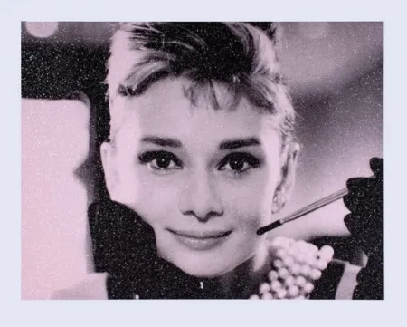 丝网印刷 Young - Audrey Hepburn