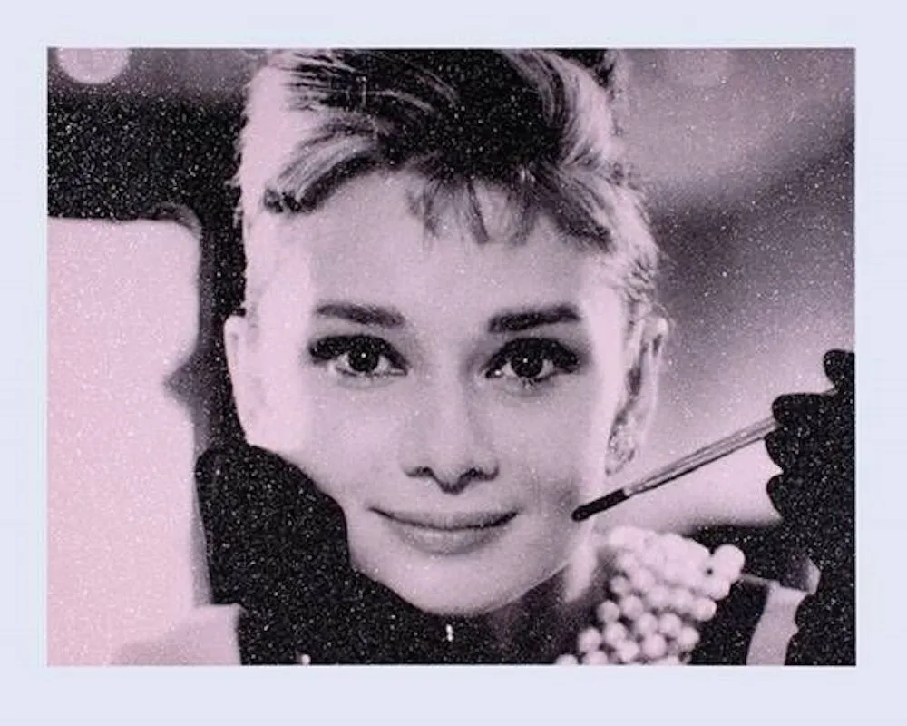 丝网印刷 Young - Audrey Hepburn