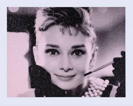 丝网印刷 Young - Audrey Hepburn