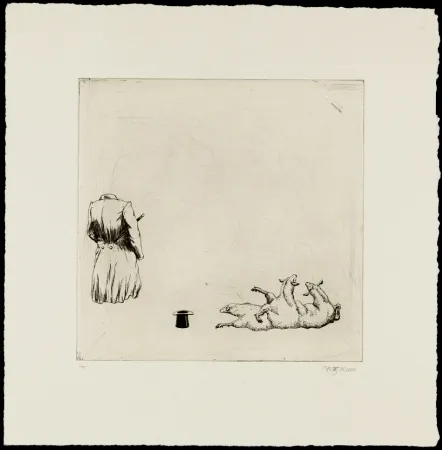 蚀刻版画 Zaare-Nahandi - Sans titre