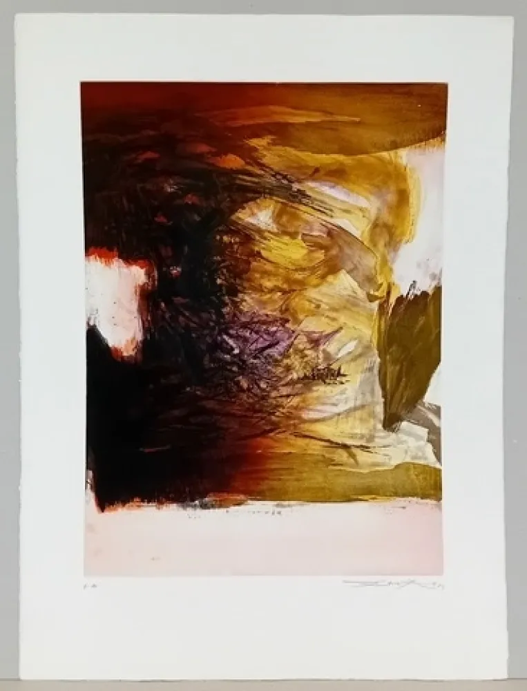 蚀刻版画 Zao - EAU FORTE