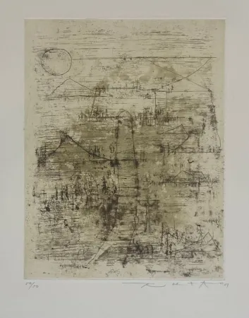 蚀刻版画 Zao - L'Escalier 