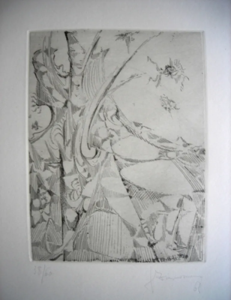 蚀刻版画 Zimmermann - The international avant garde 2