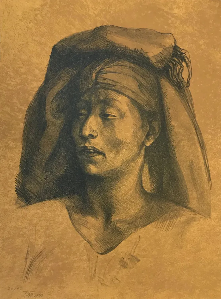 石版画 Zuniga - LA CALERA
